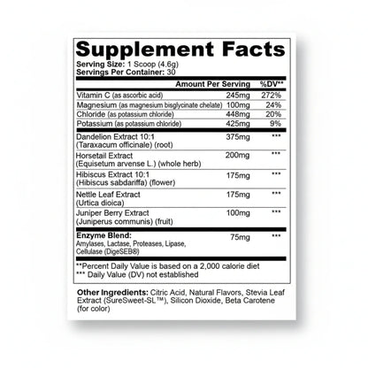DeBloat Electrolyte Hydration Formula
