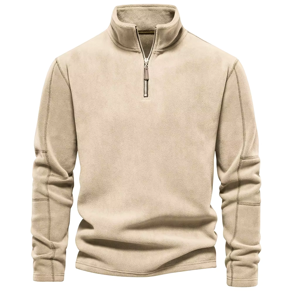 Wayne™ | Warm Classic Quarter-Zip Fleece Pullover
