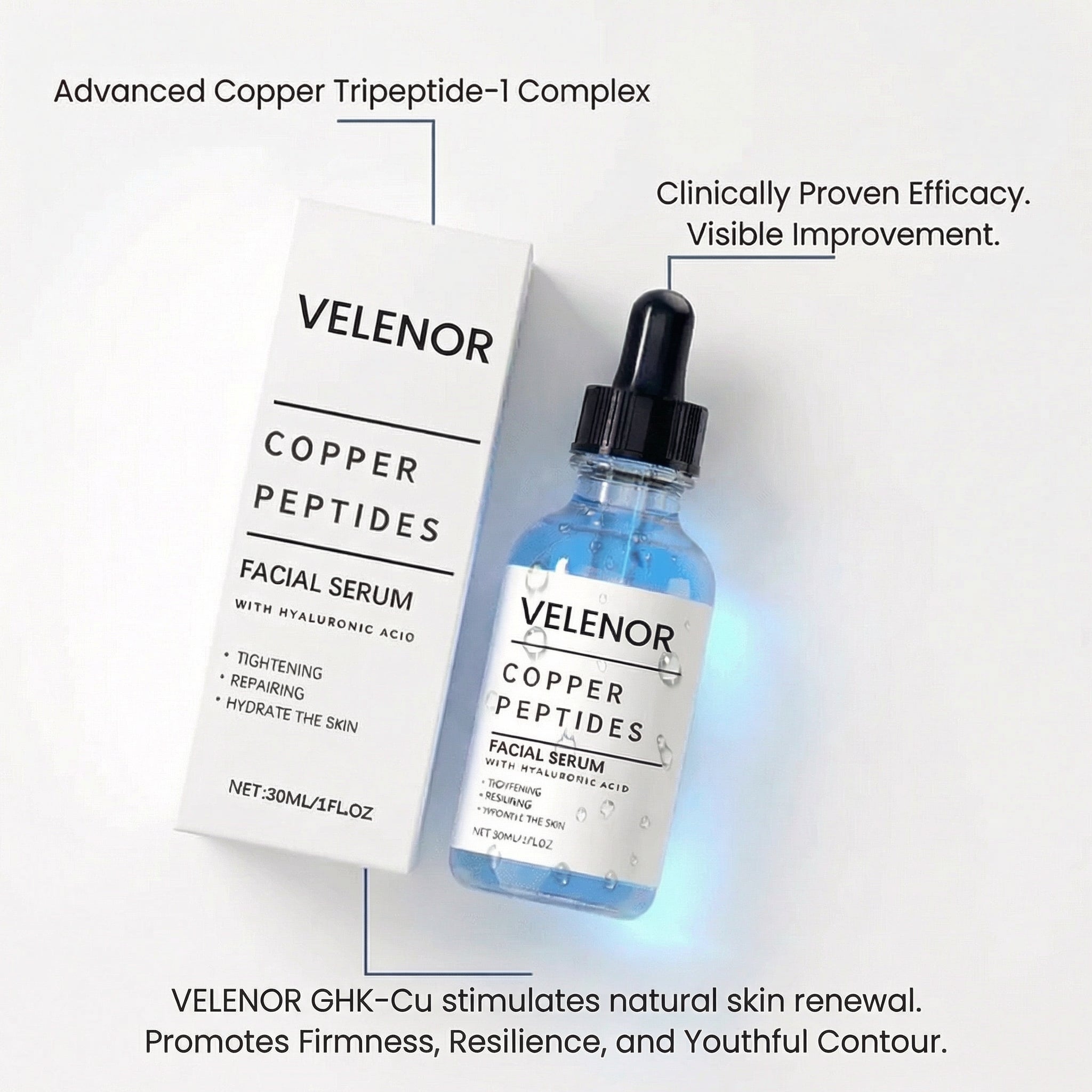 Velenor GHK-Cu Sculpt Serum