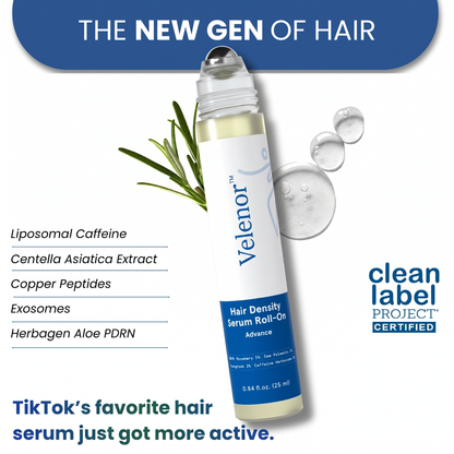 Velenor RootRise Advanced Hair Density Serum Roll-On