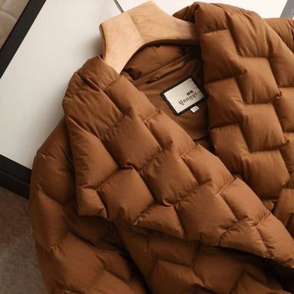 Luciana Quilted Wrap Jacket