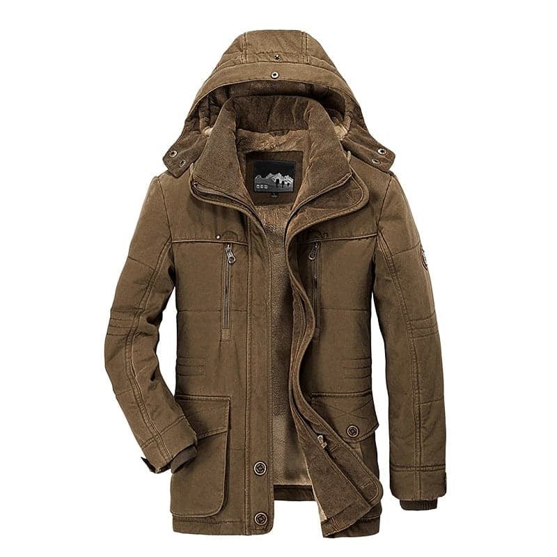 William™ | Warm Fleece Lined Hooded Winter Jacket